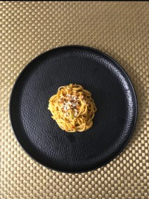 Spaghetti in a Thai Peanut Sauce Recipe